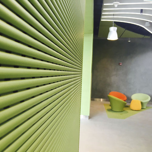 Pannello acustico a muro - PRO 11R - Ideatec Advanced Acoustic Solutions - per soffitto / per controsoffitto / in legno