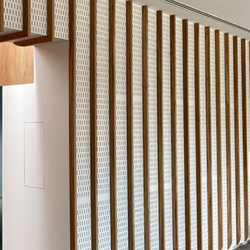Pannello acustico a muro - PRO 8 - Ideatec Advanced Acoustic Solutions - per soffitto / per controsoffitto / in legno