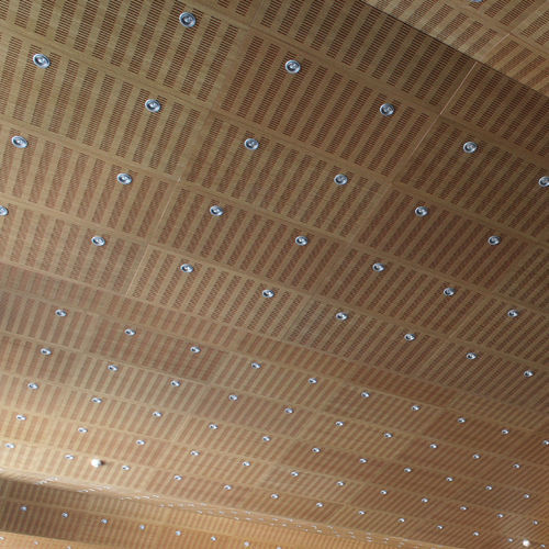 Pannello acustico a muro - G4R16 - Ideatec Advanced Acoustic Solutions - per soffitto / per controsoffitto / in legno