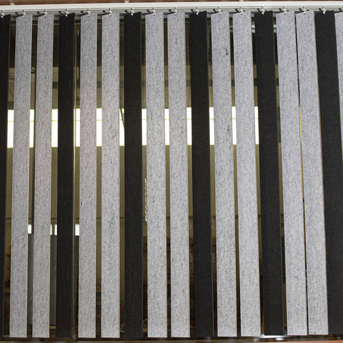 Pannello acustico a muro - MOVE SILENCE - Ideatec Advanced Acoustic Solutions - in fibra di poliestere / rettangolare / perforato