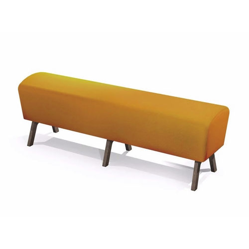 Panca per spogliatoio contemporanea - PONY - Fit Interiors - in legno / in ecopelle / senza schienale