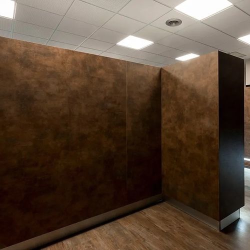 Lastra di paramento in melaminico - BOISE - Fit Interiors - da interno / da incollare / contemporanea