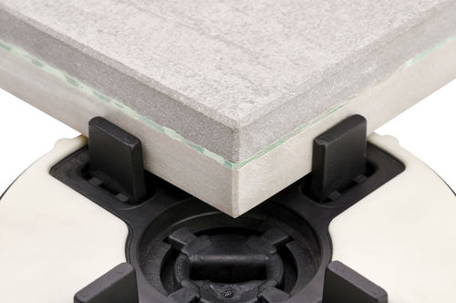Pavimento sopraelevato in gres porcellanato - X-FLOOR - NEWFLOOR - ad alta resistenza / antiscivolo / idrofugo