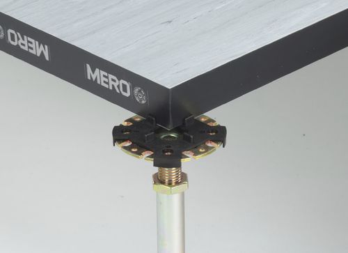 Pavimento sopraelevato in fibra minerale - TYP 6 - MERO-TSK - ignifugo / da interno