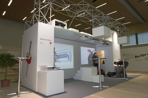 Struttura ricettiva per fiera - M12 SPACE FRAME  - MERO-TSK