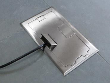 Scatola per prese di corrente da incasso - R1X - FBS - Floor Box Systems - a pavimento / per presa di corrente
