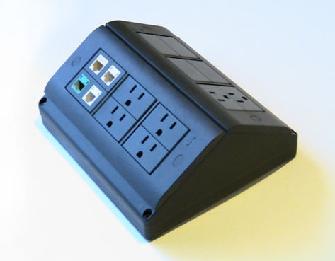 Scatola per prese di corrente sporgente - MS10166 - FBS - Floor Box Systems - per presa di corrente