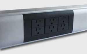 Canalina di cablaggio in alluminio - . - FBS - Floor Box Systems - a muro / professionale