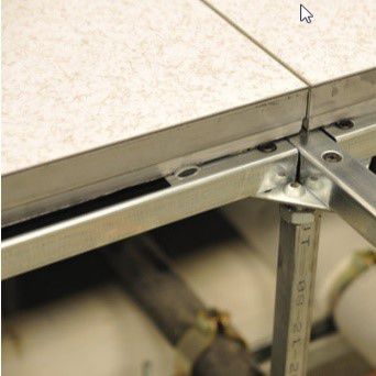 Pavimento sopraelevato in laminato - DATA CENTER - CAMINO Modular Systems Inc - in vinile / acustico / da interno