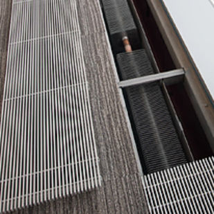 Diffusore d'aria da pavimento - PLENUM - CAMINO Modular Systems Inc - lineare / modulare