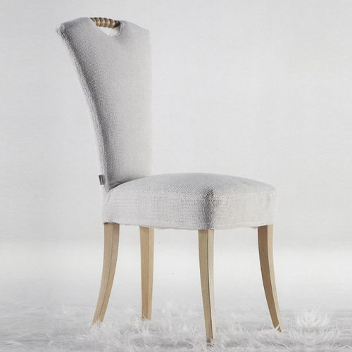Sedia contemporanea - LUIGIA - Giovannetti Collezioni - da interno / in tessuto / con supporto in legno