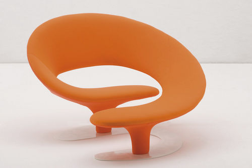 Chaise longue design originale - CIRCUS - Giovannetti Collezioni - in tessuto / in acciaio / 1 posto