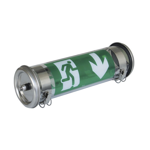 Illuminazione di emergenza sporgente - COULOMB BAES EVAC - Sammode - tubolare / LED / in policarbonato