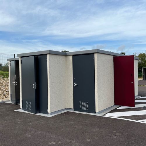 Toilette pubblica in calcestruzzo - APA - Francioli