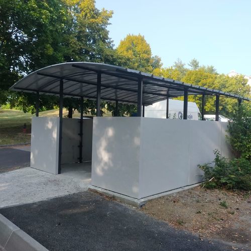 Copertura per contenitori per riciclaggio - CENTU'PARK - Francioli