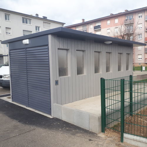 Copertura per contenitori per riciclaggio - CENTURION - Francioli