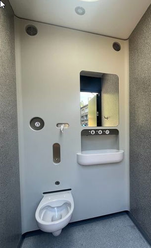 toilette pubblica automatica - FRANCIOLI