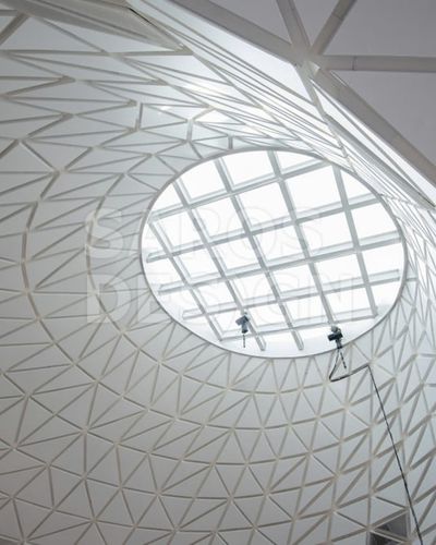 Soffitto teso in pannelli - Saros Est OÜ - da interno / acustico / perforato