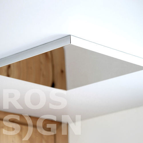 Pannello decorativo a specchio - Saros Est OÜ - per soffitto / in acciaio / contract