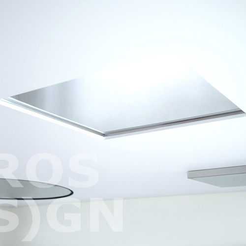 Pannello a specchio - Saros Est OÜ - per soffitto teso / in acciaio inossidabile lucido / contract