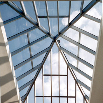 Lucernario per tetto - SKYGARD 2500® - EXTECH Exterior Technologies, Inc - a doppi vetri / con cornice di supporto in lamiera / in vetro