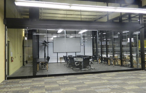 Parete scorrevole - Solar Innovations, Inc. - a vetrina / professionale