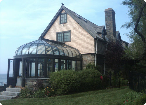 Copertura vetrata in acciaio - Solar Innovations, Inc.