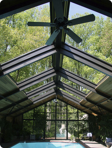 Copertura vetrata in metallo - Solar Innovations, Inc. - a scomparsa