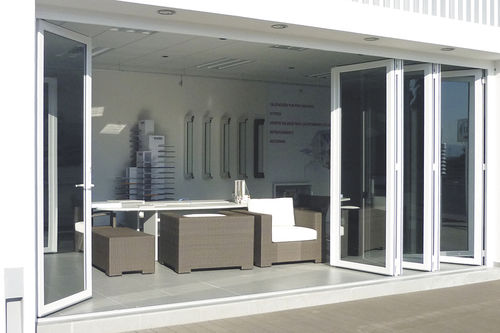 Vetrata a libro - Solar Innovations, Inc. - in PVC / a doppi vetri