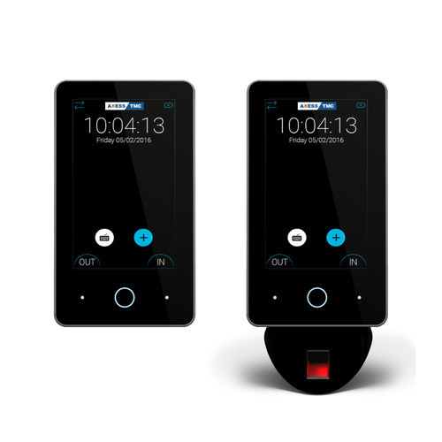 Timbracartellino biometrica a impronta digitale - X4 GLASS - Axess TMC
