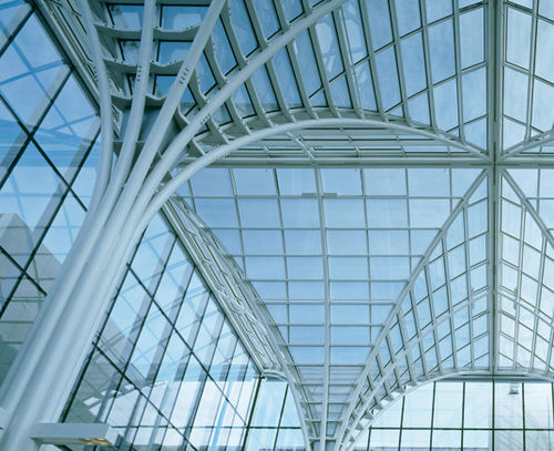 Copertura vetrata in acciaio - THE UNIVERSITY OF CHICAGO - Josef Gartner
