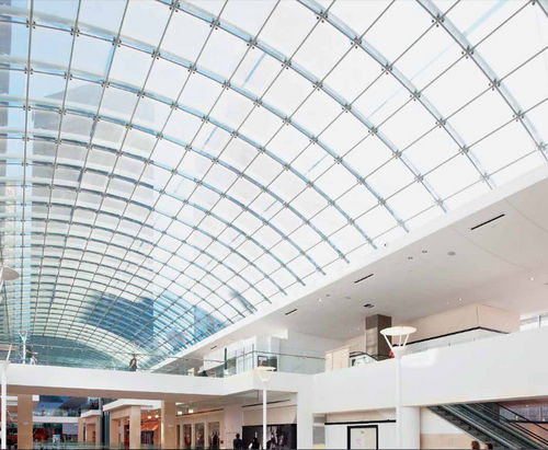 Copertura vetrata in acciaio - CALGARY EATON CENTRE - Josef Gartner