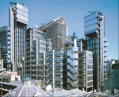 Facciata continua in pannelli - LLOYD'S REDEVELOPMENT - Josef Gartner - in metallo e in vetro