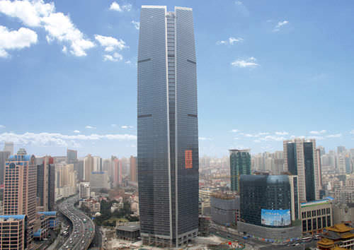 Facciata continua in pannelli - WHEELOCK SQUARE - Permasteelisa - in metallo e in vetro