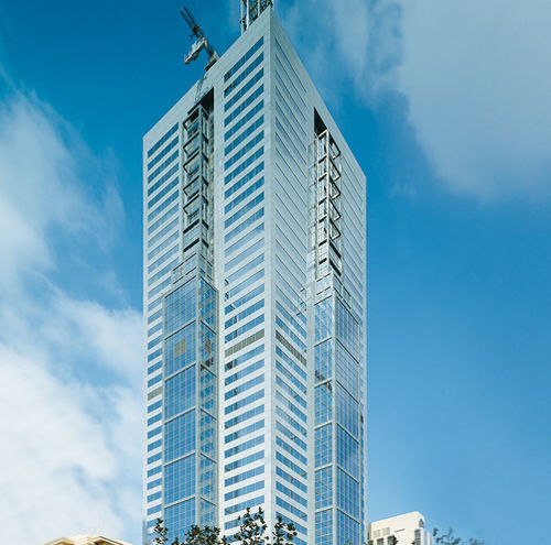 Facciata continua in alluminio e vetro - COLLINS STREET - Permasteelisa - in vetro