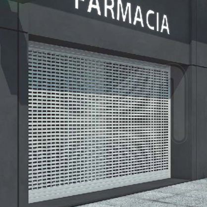 Porta avvolgibile per garage - LP 80 ES - Angel Mir – Portes Bisbal - in alluminio / automatica