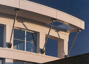 Rivestimento di facciata in pannelli - RAIN SCREEN - LEED HIMMEL - in metallo / liscio