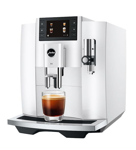Macchina da caffè espresso - E8 - JURA - completamente automatica / a 2 gruppi / acqua calda