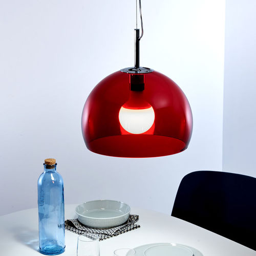 Lampada a sospensione - IGLU - Pujol Iluminacion - in acciaio / in metacrilato / contemporanea