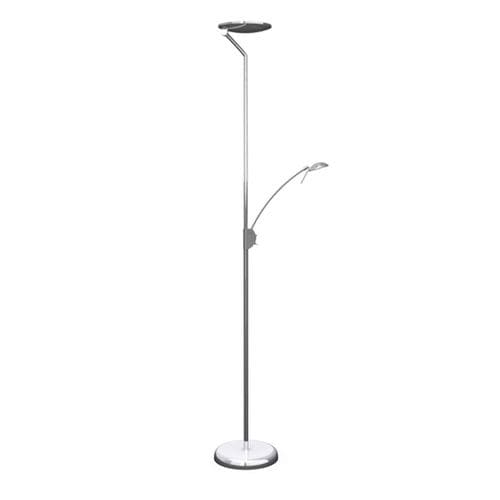 Lampada da terra - P-801 - Pujol Iluminacion - in acciaio / in vetro / contemporanea
