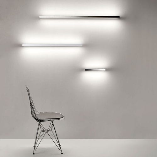 Applique contemporanea - PRIM - Pujol Iluminacion - in alluminio / in policarbonato / rettangolare