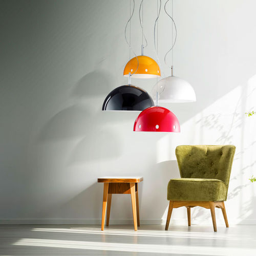 Lampada a sospensione - RETRO - Pujol Iluminacion - in acciaio / in metacrilato / contemporanea
