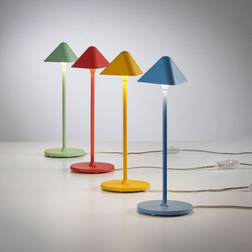 Lampada da tavolo - TOMAS - Pujol Iluminacion - in alluminio / contemporanea / con cavo
