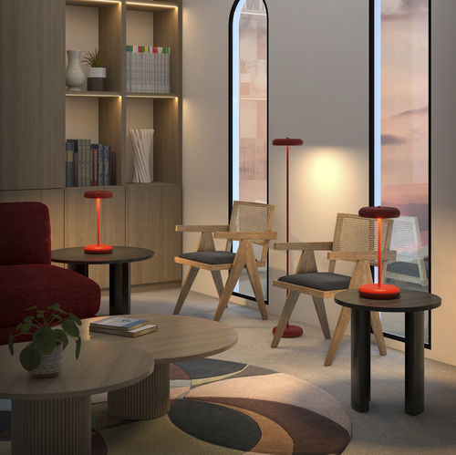 Lampada da tavolo - BOINA    - Pujol Iluminacion - in metallo / contemporanea / senza fili
