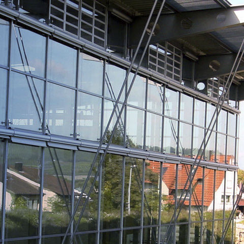 Sistema di fissaggio in acciaio inossidabile - FIREFRAMES® CURTAINWALL SERIES - TGP - per facciata continua / per interni / per esterni