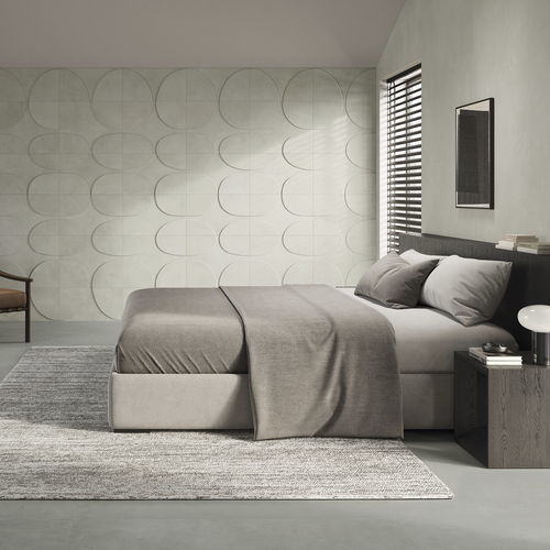 Piastrella in gres porcellanato - I CEMENTI - Italgraniti Group S.p.a. - opaca / da interno / da bagno