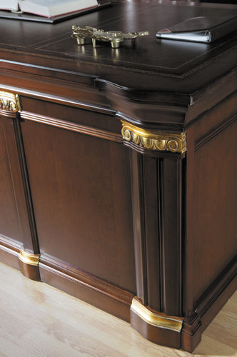 Scrivania direzionale - Alpuch - classica / in legno / con base in pannelli