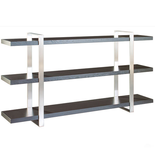 Scaffale contemporaneo - STEEL - Viveti - in legno laccato / in acciaio / per hotel