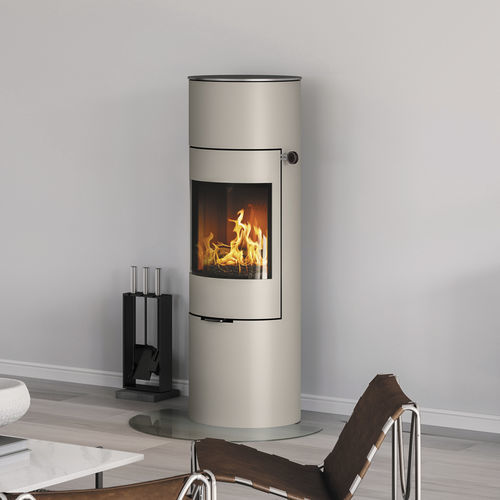 Stufa a legna - VIVA 140 L - Attika Feuer AG - a gas / 5 kW...10 kW / a pavimento