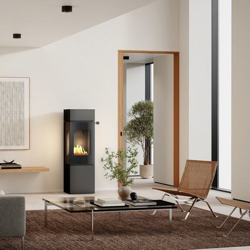 Stufa a bioetanolo - NEXO 140 BIO - Attika Feuer AG - 0 - 5 kW / da appoggio / a 3 facce
